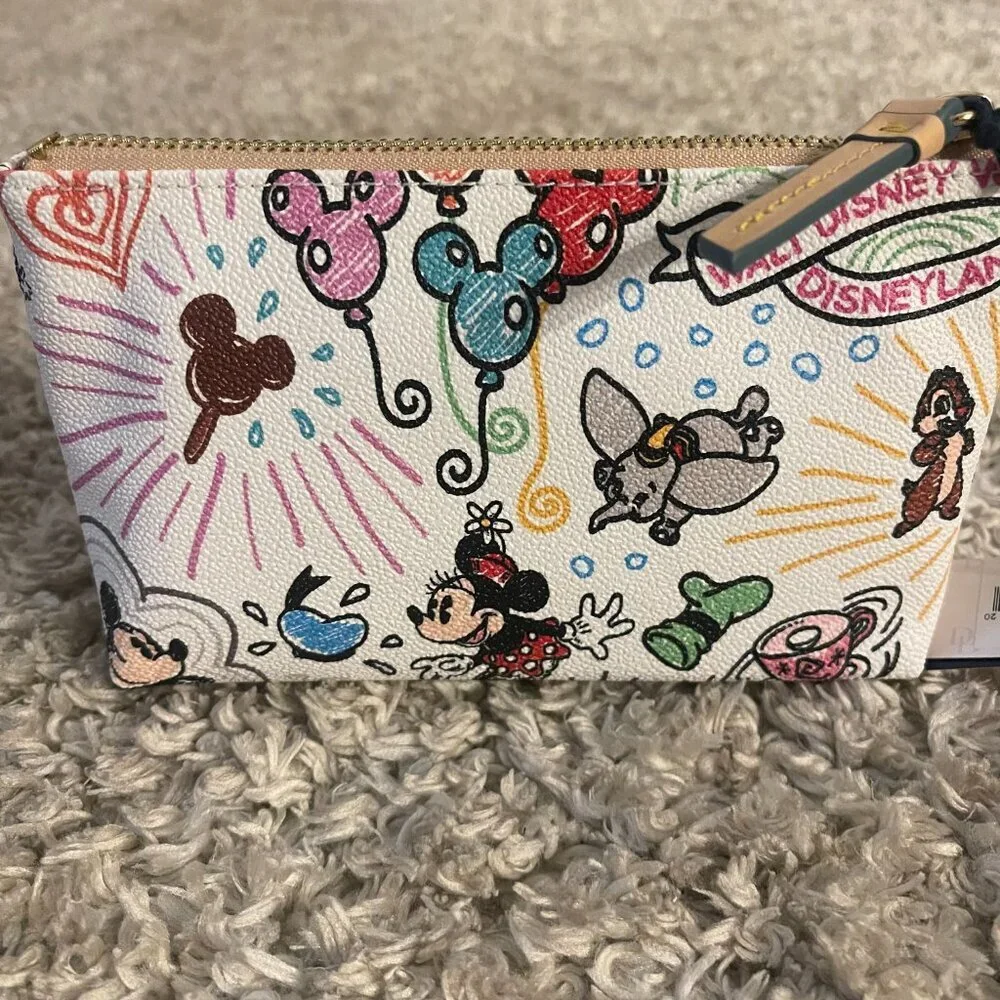 Dooney & Bourke x Disney Parks Sketch Pouch — NWT